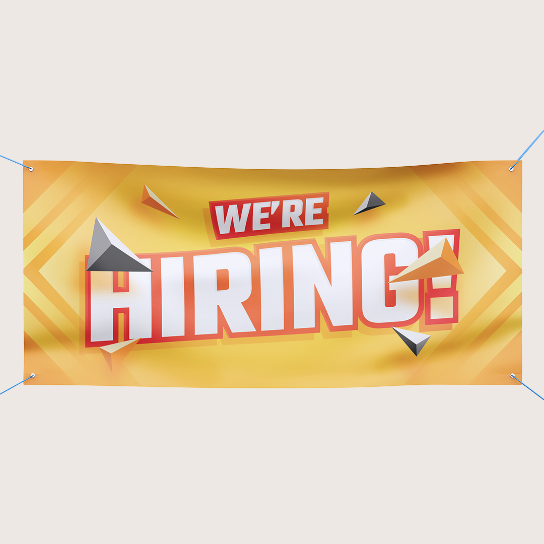 Now Hiring Banners