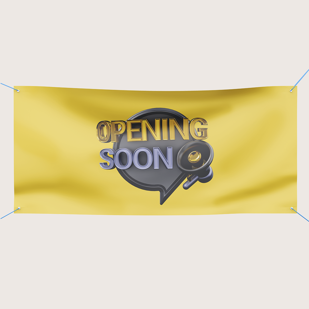 Opening Soon Banners