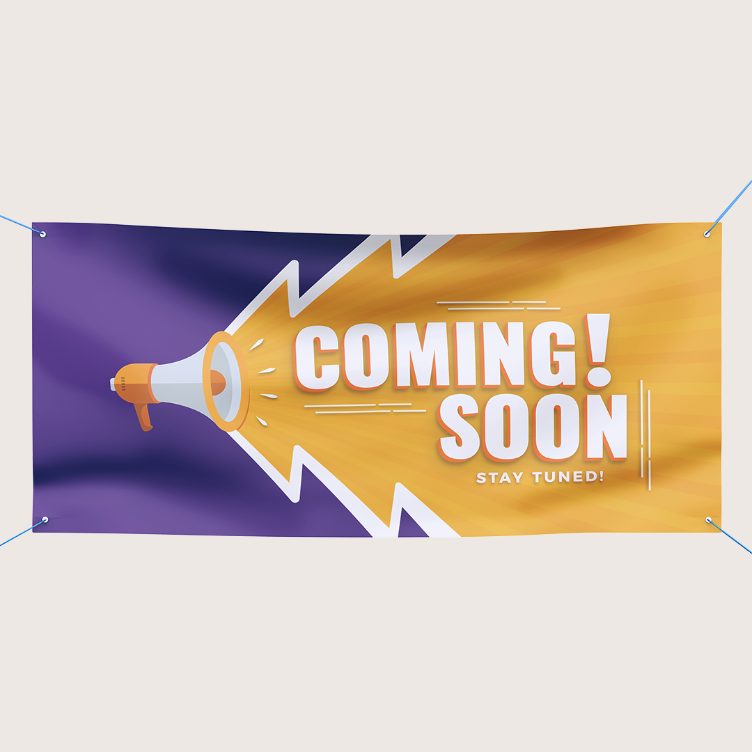 Coming Soon Banners